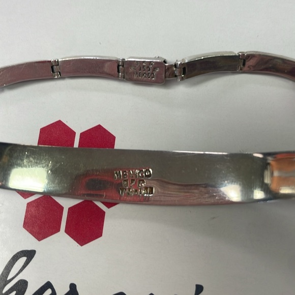 ❤️Beautiful Vintage 950 Red Jasper made in Mexico matching Jewelry Set - Picture 15 of 15